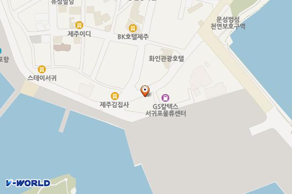서귀포시장애인회관 위치 지도 — 제주특별자치도 서귀포시 칠십리로72번길 9