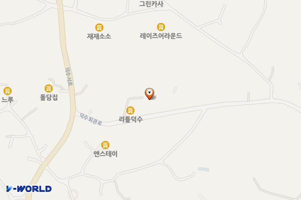 덕수리마을회관 위치 지도 — 제주특별자치도 서귀포시 안덕면 덕수회관로 98