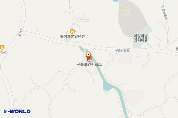 신풍보건진료소 위치 지도 — 제주특별자치도 서귀포시 성산읍 풍천로192번길 40-1