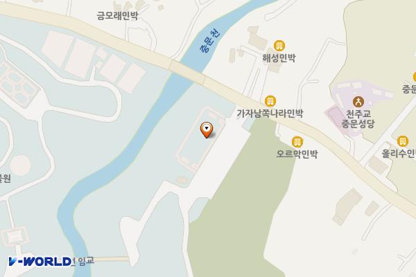 천제연폭포 주차장 위치 지도 — 제주특별자치도 서귀포시 중문동 2230