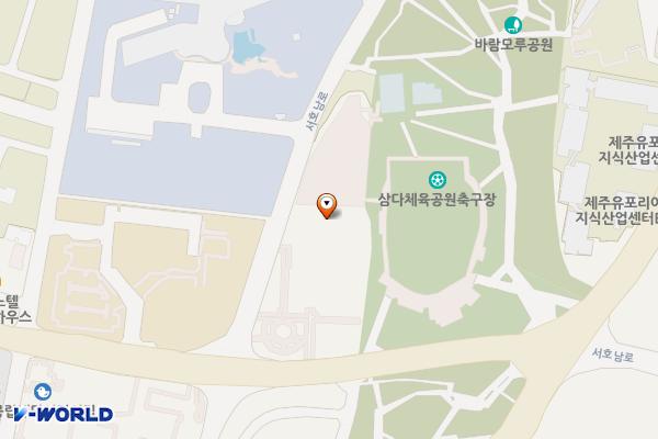 제주혁신도시 꿈자람센터 위치 지도 — 제주특별자치도 서귀포시 서호남로 19-16