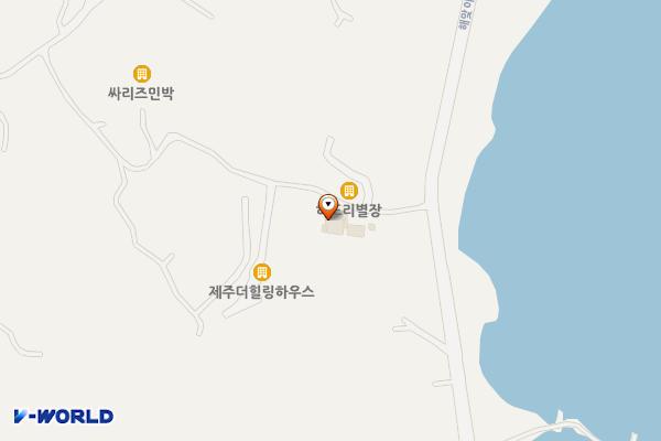 바나바하도바베큐타운 위치 지도 — 제주특별자치도 제주시 구좌읍 해맞이해안로 1926-3