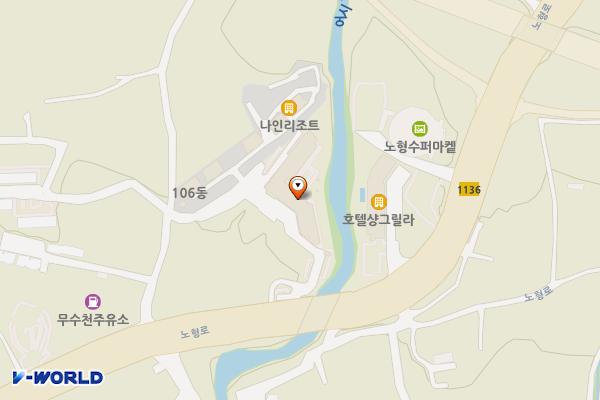 샹그릴라호텔 위치 지도 — 제주특별자치도 제주시 해안마을북길 14-6