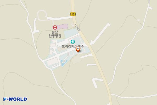 이상한선물가게앨리스 위치 지도 — 제주특별자치도 제주시 1100로 3045