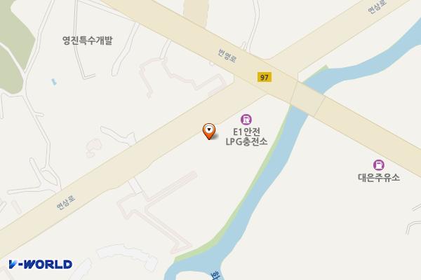 메가웨이브 위치 지도 — 제주특별자치도 제주시 연삼로 636
