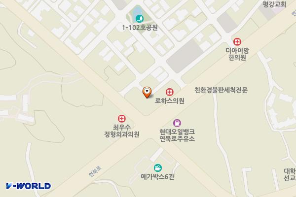 에이바우트커피 구남점 위치 지도 — 제주특별자치도 제주시 도남로 199