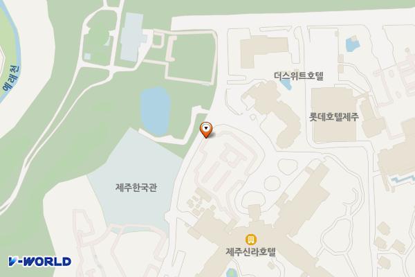 신라호텔제주 위치 지도 — 제주특별자치도 서귀포시 중문관광로72번길 75