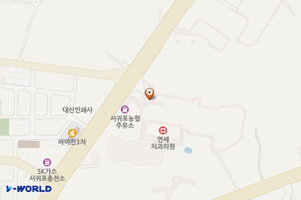 서귀포농협 하나로마트 위치 지도 — 제주특별자치도 서귀포시 516로 40