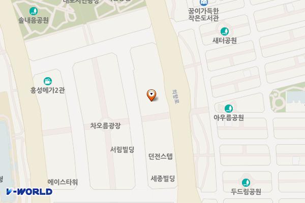 내포신도시 중심상업지구 임시 공영주차장4 위치 지도 — 충청남도 홍성군 홍북읍 신경리 582