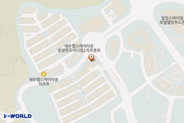 제주헬스케어타운리조트 위치 지도 — 제주특별자치도 서귀포시 솔오름로 28