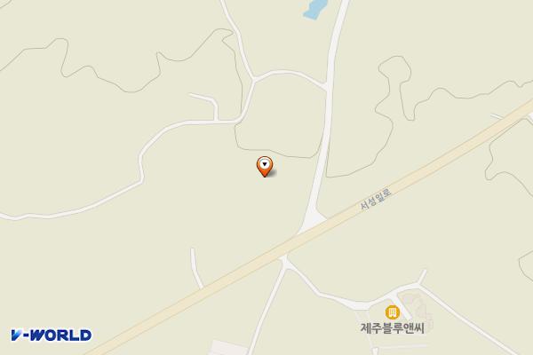 백록담 위치 지도 — 제주특별자치도 서귀포시 표선면 서성일로189번길 1