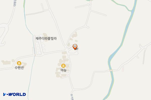 카멜베이지 위치 지도 — 제주특별자치도 서귀포시 안덕면 소기왓로 82