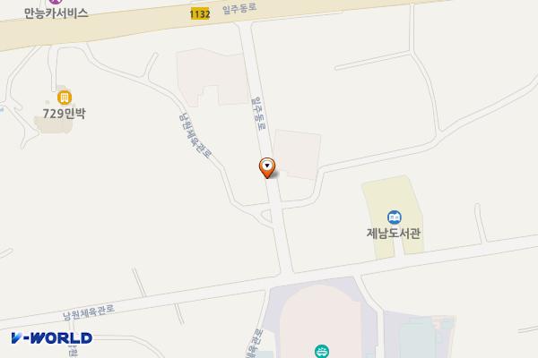 파아란제주펜션 위치 지도 — 제주특별자치도 서귀포시 남원읍 태위로 616