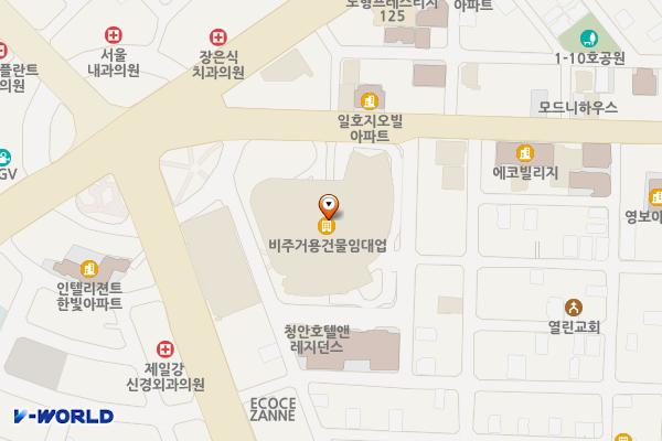 드림타워 전기차충전소 지하5층 E구역 위치 지도 — 제주특별자치도 제주시 노연로 12