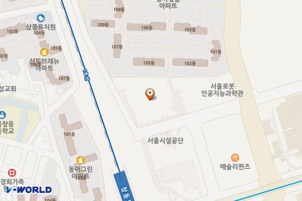창동아우르네 위치 지도 — 서울특별시 도봉구 마들로13길 84