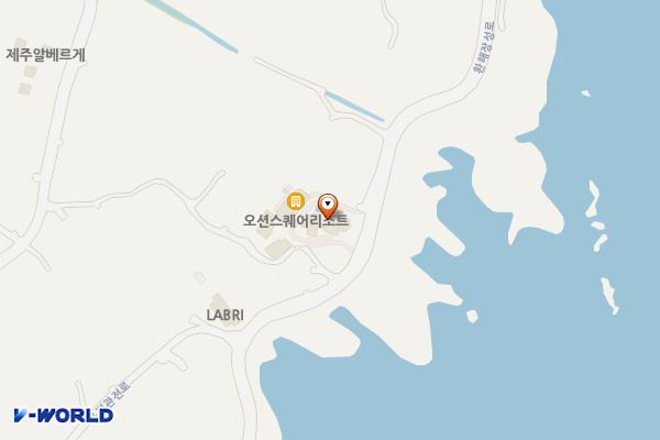 오션스퀘어3 위치 지도 — 제주특별자치도 서귀포시 성산읍 환해장성로 667