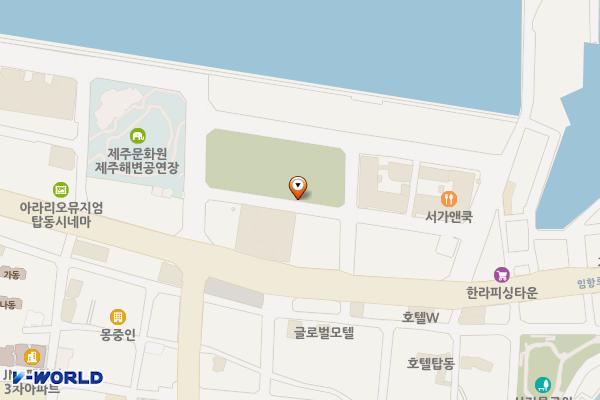 마트로 탑동점 위치 지도 — 제주특별자치도 제주시 중앙로 13