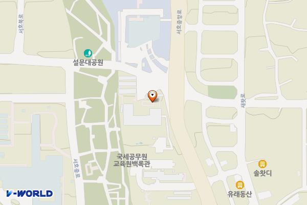 국세청 국세상담센터 위치 지도 — 제주특별자치도 서귀포시 서호북로 36