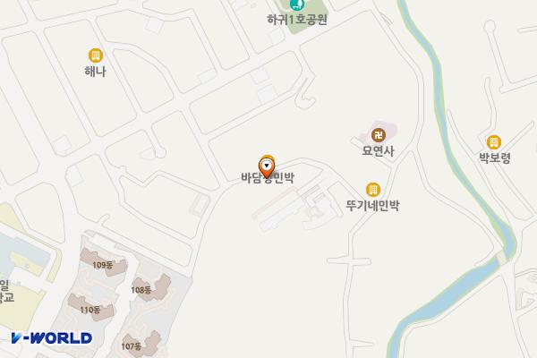 하귀1지구 공영주차장 위치 지도 — 제주특별자치도 제주시 애월읍 하귀1리 176-3
