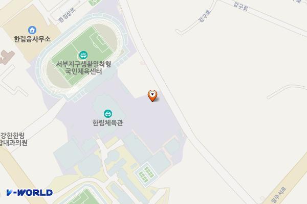 한림읍체육관주차장 위치 지도 — 제주특별자치도 제주시 한림읍 한림중앙로 71-9