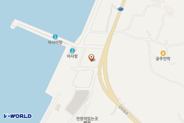서부면 어사리 공영주차장 위치 지도 — 충청남도 홍성군 서부면 어사리 732-9