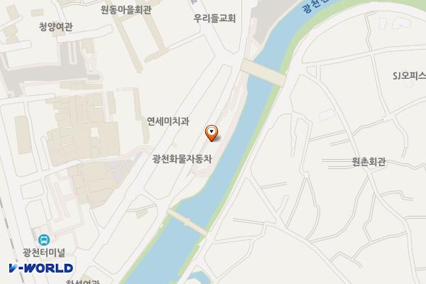 광천 하상 2공구 위치 지도 — 충청남도 홍성군 광천읍 광천리 242번지 1반