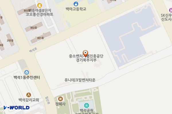 경기고양일산테크노타운 위치 지도 — 경기도 고양시 일산동구 일산로 138