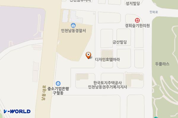 인천남동중앙주차타워 위치 지도 — 인천광역시 남동구 선수촌공원로23번길 20