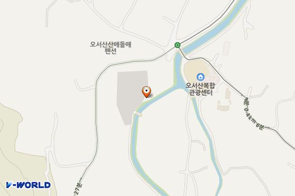 광천 오서산 주차장 위치 지도 — 충청남도 홍성군 광천읍 담산리 714
