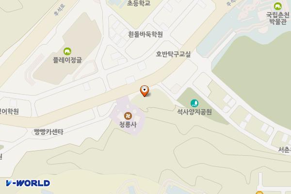 선산김씨매촌공파회관 위치 지도 — 강원특별자치도 춘천시 우석로 32