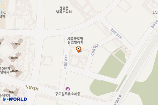 세종비타바이오 위치 지도 — 세종특별자치시 집현중앙4로 88