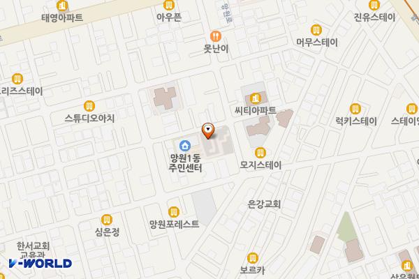 서울마포망원1-2공영주차장 위치 지도 — 서울특별시 마포구 포은로6길 10