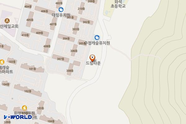 부산북구드리머스 위치 지도 — 부산광역시 북구 화명대로94번길 116