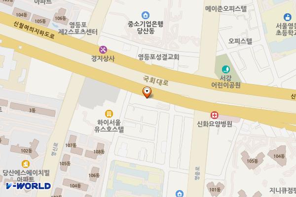 서울영등포구KLK유원시티 위치 지도 — 서울특별시 영등포구 국회대로 632