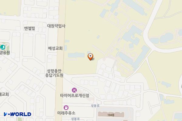 충청청주충북대학교 위치 지도 — 충청북도 청주시 서원구 충대로 1