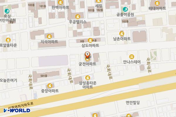 서울강서 배다리서길공영주차장2 위치 지도 — 서울특별시 강서구 강서로5나길 83