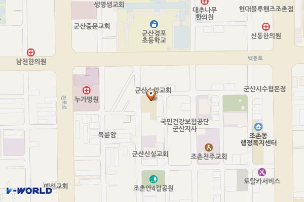 전북군산경장지구대 위치 지도 — 전북특별자치도 군산시 조촌2길 92-2