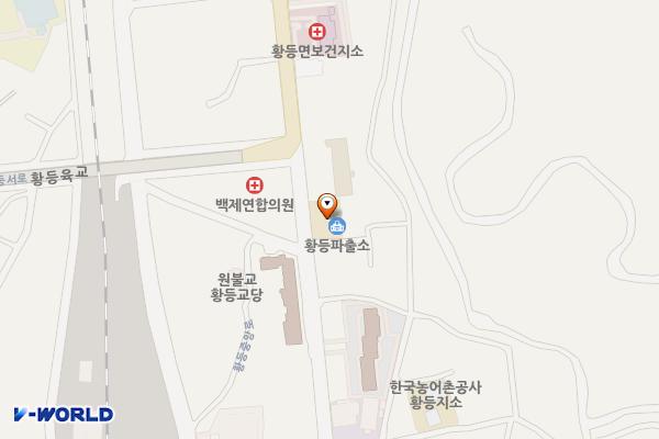 전북익산황등파출소 위치 지도 — 전북특별자치도 익산시 황등면 황등로 120