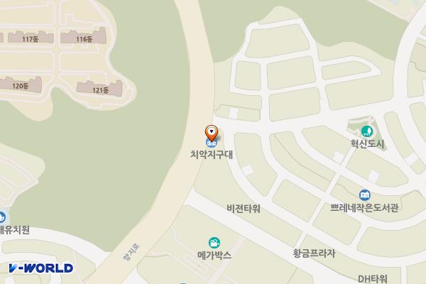 경찰강원치악지구대 위치 지도 — 강원특별자치도 원주시 양지로 90