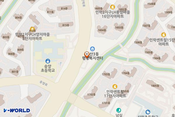 경찰경기민락지구대 위치 지도 — 경기도 의정부시 민락로 356
