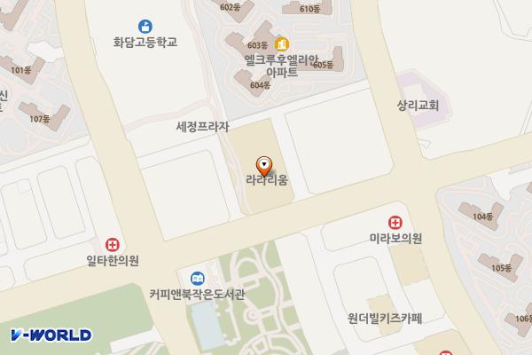 경기화성유니크센트럴봉담오피스텔B1 위치 지도 — 경기도 화성시 봉담읍 상리3길 51-9