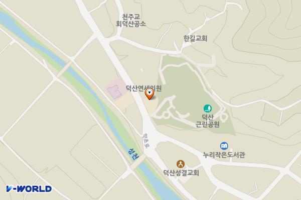 경찰충북제천덕산파출소 위치 지도 — 충청북도 제천시 덕산면 약초로 85