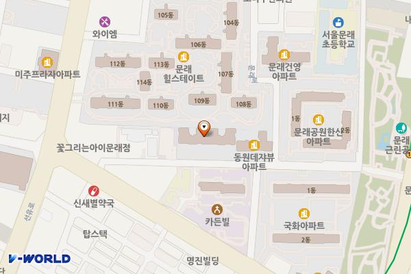 서울영등포문래역이안오피스텔 위치 지도 — 서울특별시 영등포구 문래로20길 46
