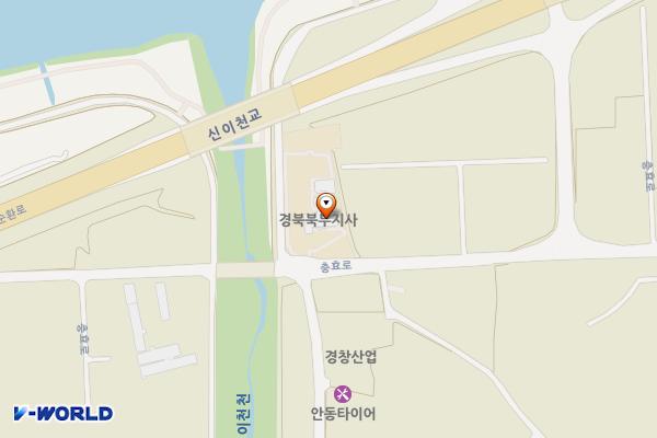 한국전기안전공사 경북북부지사2 위치 지도 — 경상북도 안동시 남선면 충효로 3474
