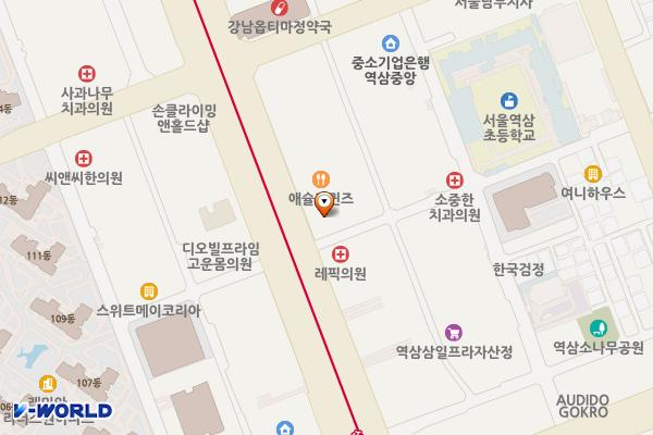 강남 황화빌딩 위치 지도 — 서울특별시 강남구 강남대로 320