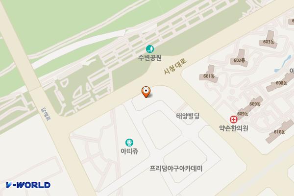 아마존타워 위치 지도 — 세종특별자치시 시청대로 20