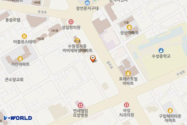 신풍전력 위치 지도 — 경기도 수원시 장안구 정조로 979