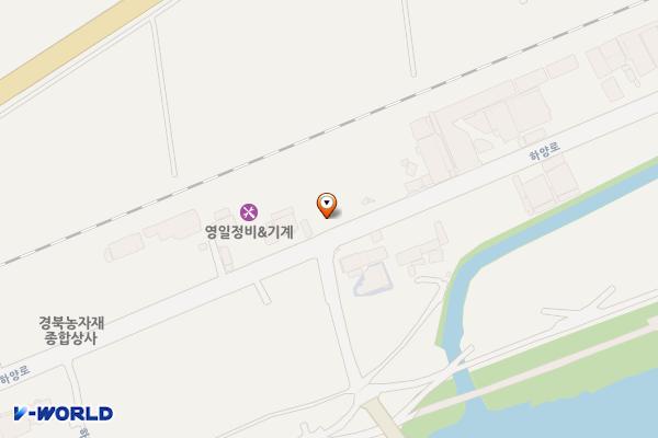 금호종합자동차정비 위치 지도 — 경상북도 경산시 와촌면 하양로 481