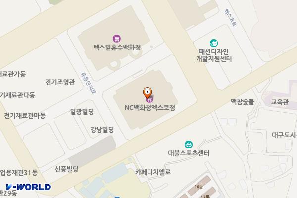 대구종합유통단지 의류관 위치 지도 — 대구광역시 북구 유통단지로14길 22