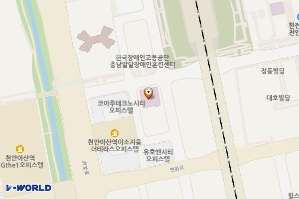 삼성미즈병원 위치 지도 — 충청남도 아산시 배방읍 고속철대로 71